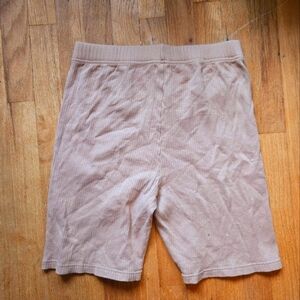 Simple folk biker shorts